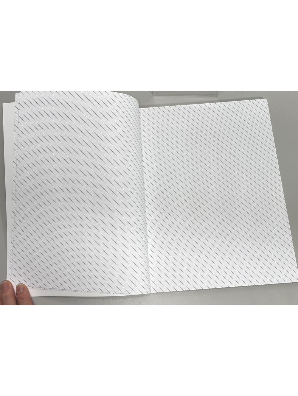 Slanted Ruled Notebook Left Handed - Picture 4 of 4